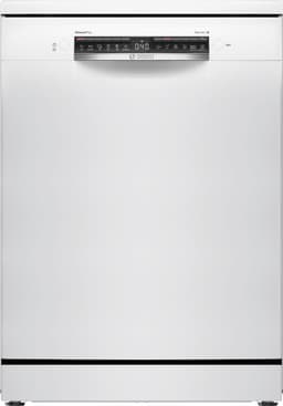Bosch SMS4EVW08E - Serie 4 - Vaatwasser - Vrijstaande vaatwasser - 60 cm - Wit - Energielabel B - Home Connect - Efficient Dry: verbeterde droogprestaties door de automatisch geopende deur — thumbnail 1