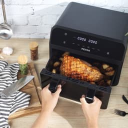 Petra 7L Dual Air Fryer - PFAS-vrij, 2300W — thumbnail 2