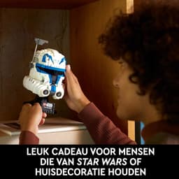LEGO Star Wars Captain Rex Helm Set voor Volwassenen, The Clone Wars Collectible - 75349 — thumbnail 9
