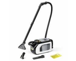 Kärcher SE 3 Compact Home Floor Tapijtreiniger - Vlekkenreiniger - Reservoir 2,9 l - Incl. reinigingsvloeistof 100 ml - Geschikt voor oa. autostoelen - bureaustoelen - banken - hondenmanden, tapijten, vloerkleden, baby- en kinderstoelen
