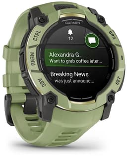 Garmin Instinct® 3 - Smartwatch - AMOLED - 50 mm - Fern Green - Limited edition — thumbnail 10
