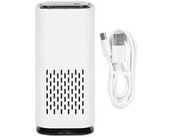 Dailygoody - Mini-luchtreiniger - Rookluchtreiniger - Draagbare ionisator met HEPA-filter - USB-poort - Actieve koolverfrisser - Geschikt voor th