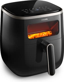 Philips 3000 Series Airfryer XL - HD9257/80 - Kijkvenster - 5.6L - Tot 5 Personen - Zwart — thumbnail 3