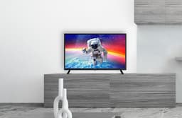 Hyundai - Led tv - 32 inch (80cm) - HD - Drievoudige tuner - HDMI x2 - USB 2.0 multimedia x2 - CI+ hoofdtelefoonuitgang Coaxiale uitgang — thumbnail 5