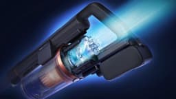 Philips Steelstofzuiger met Dweilfunctie XC7055/01 Aqua - Draadloos en Zonder Zak - Zuigmond met LED Verlichting — thumbnail 12