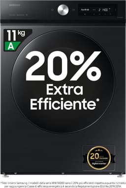 Samsung Bespoke WW11DB7B94GB - 7000 serie - Wasmachine - 20% zuiniger dan energielabel A — thumbnail 3