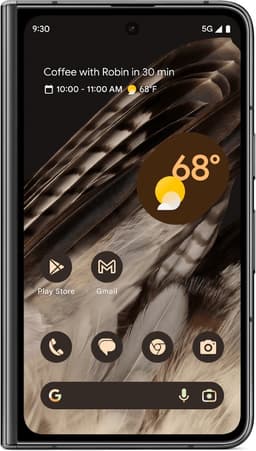 Google Pixel Fold - 256GB - Zwart — thumbnail 7