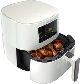 Philips 3000 series HD9270/00 friteuse Enkel 6,2 l 2000 W Heteluchtfriteuse Zilver, Wit — thumbnail 3