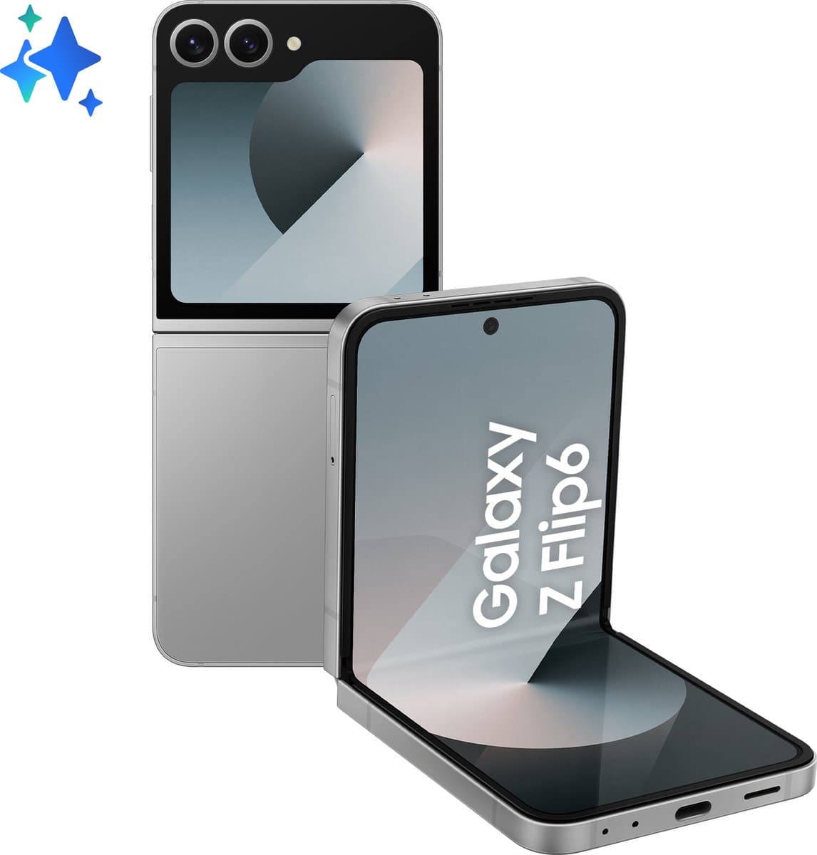 Samsung Galaxy Z Flip6, 512 GB, Zilver — afbeelding 1
