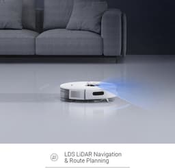 Ezviz RE4 Slimme Robotstofzuiger - LiDAR Navigatie - Dweilen (300 ml) - Obstacle Vermijding - No-Go Zones - Tapijt Detectie - E10 Filter - Compatibel met Alexa, Google Assistant - Wit — thumbnail 10