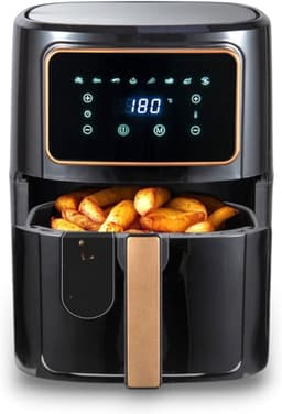 SAVI® Airfryer XXL - Mini-oven - Heteluchtfriteuse - Zwart - 36cm x 40cm x 36cm — thumbnail 1