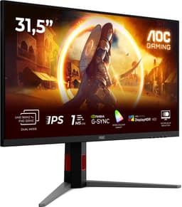 AOC G4 U32G4U - 4K Dual Frame IPS Gaming Monitor - UHD 160hz - FHD 320hz - HDMI 2.1 - Console Ready -32 inch — thumbnail 6