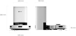 EZVIZ RE5S Plus - Robotstofzuiger met Dweilfunctie, 9000Pa Zuigkracht, Automatisch Leegstation met 4L Stofzak, Auto Navigatie & Obstakelvermijding - Compatibel met Google Assistant & Alexa — thumbnail 7