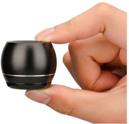 Ynkkvre - Bluetooth Speaker - Mini Draagbare Luidspreker - Draadloze Bluetooth Speaker - True Wireless Stereo - Compacte Draagbare Speaker Met Krachtige Geluidskwaliteit - 2 Stuks - Voor Reizen En Outdoor Gebruik Zwart — thumbnail 1