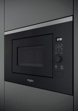 Whirlpool WMF201G - Inbouw magnetron - Grill-magnetron - 20 l - 800 W - Zwart, Roestvrijstaal — thumbnail 2