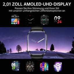 Manike G127 Smartwatch – 1,32 HD Display - Hartslag & Bloeddrukmeting - Bluetooth Bellen - SpO₂ - Slaapmonitoring - Multisport - IP68 Waterdicht - 100+ Sportmodi - Android & iOS Compatibel - Meldingen - Stappenteller - Sporthorloge - Activity Tracker — thumbnail 18
