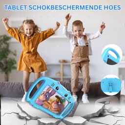 Kindertablet Vanaf 3 Jaar - Tablet Kinderen - Kinderspeelgoed - Blauw — thumbnail 4