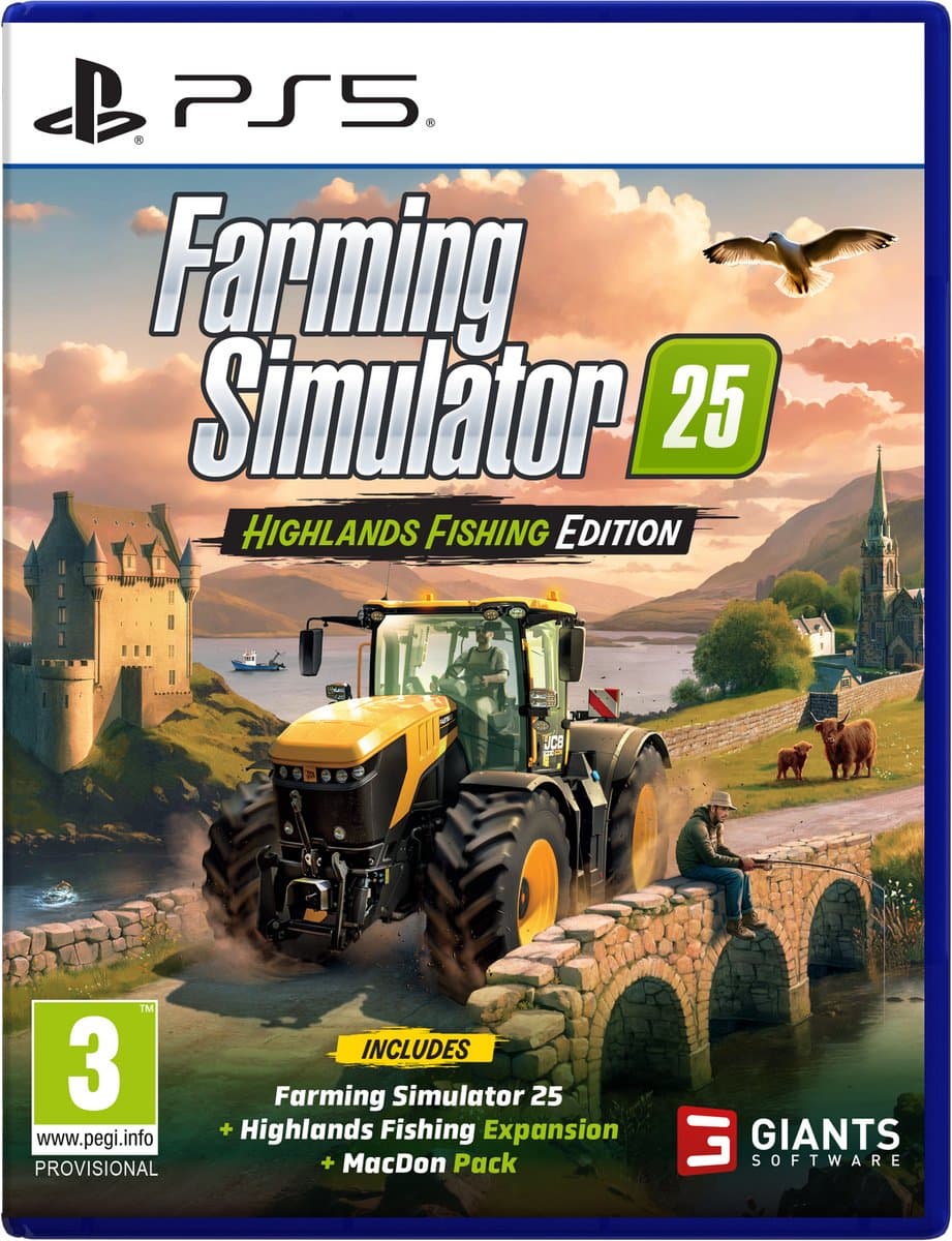 Farming Simulator 25 Highlands Fishing Edition - PS5 — afbeelding 1