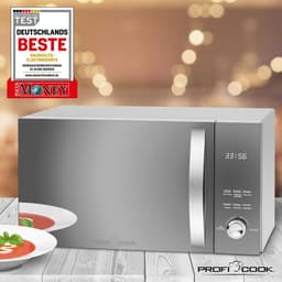 ProfiCook MWG 1176 H - 3in1 Combi Magnetron - 23 liter - zilver — thumbnail 3