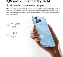 Blackview WAVE 9C Smartphone - 4G Dual SIM - 12 RAM 128GB ROM - Octa Core - 6.56 inch - Android 15 - 32GB TF kaart - Ringhouder Telefoonhoesje - Zwart — thumbnail 16