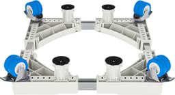Caimco Wasmachine Verhoger met Wielen - Verstelbaar Opbouwmeubel & Wasmachine Sokkel - Draagkracht 300KG - Anti-Tril & Geluiddempend Onderstel - Geschikt voor Wasmachine, Droger, Koelkast & Vaatwasser — thumbnail 9