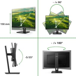 Philips Monitor B-Line 272B1G - Full HD IPS Monitor - Powersensor - Energiezuinig - 75 Hz - 27 inch — thumbnail 4