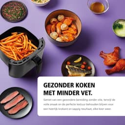 Brabantia Airfryer XXL - 5.7 liter - Digitaal Touchscreen - 10 Kookprogramma's - Tot 5 Personen - PFAS-Vrij - 80ºC tot 200ºC - 1700 Watt - BBEK1136 — thumbnail 16