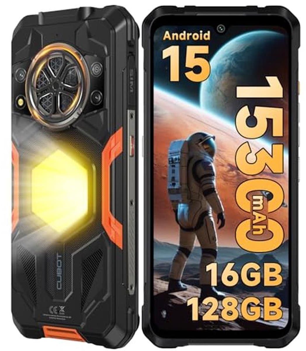 Rugged Smartphone met 15300mAh Batterij en 64 MP Camera — afbeelding 1