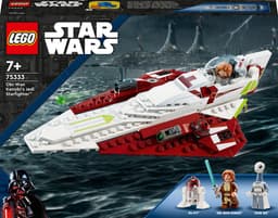 LEGO Star Wars De Jedi Starfighter van Obi-Wan Kenobi - 75333 — thumbnail 1
