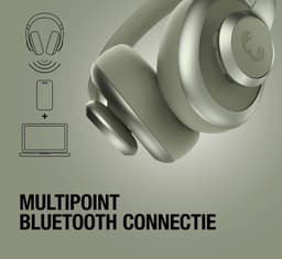 Fresh 'n Rebel Clam Ace 2 – Draadloze Bluetooth Koptelefoon met Active Noise Cancelling – 100+ uur Speeltijd - Met volume wiel - Dried Green — thumbnail 4