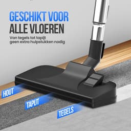 Strex Stofzuiger Zonder Zak - 700W Krachtige Zakloze Stofzuiger - HEPA Filter - 2.5L Stofreservoir - Extra Lang Snoer - Inclusief 4 Opzetstukken — thumbnail 3