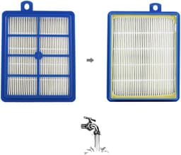 HEPA Filter - Vervangende - 2 stuks - Geschikt voor Philips en Electrolux - Stofzuiger Onderdelen - Vervangt - Standaard Filter - Premium Kwaliteit - Blauw - Voor Mensen met een Allergie — thumbnail 5