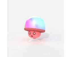 MOB Mega Mushroom Lichtgevende Luidspreker - Rood