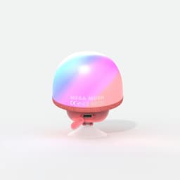 MOB Mega Mushroom Lichtgevende Luidspreker - Rood — thumbnail 6
