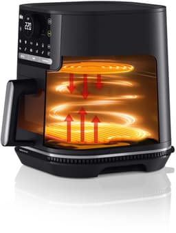Braun MultiFry 5 Airfryer 3in1 met kookvenster - HF5073 - 6L - tot 6 personen - Vaatwasbestendige Lade — thumbnail 2