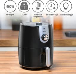 alpina Airfryer 2L - Hetelucht Friteuse - 80 tot 200°C - 900W — thumbnail 7