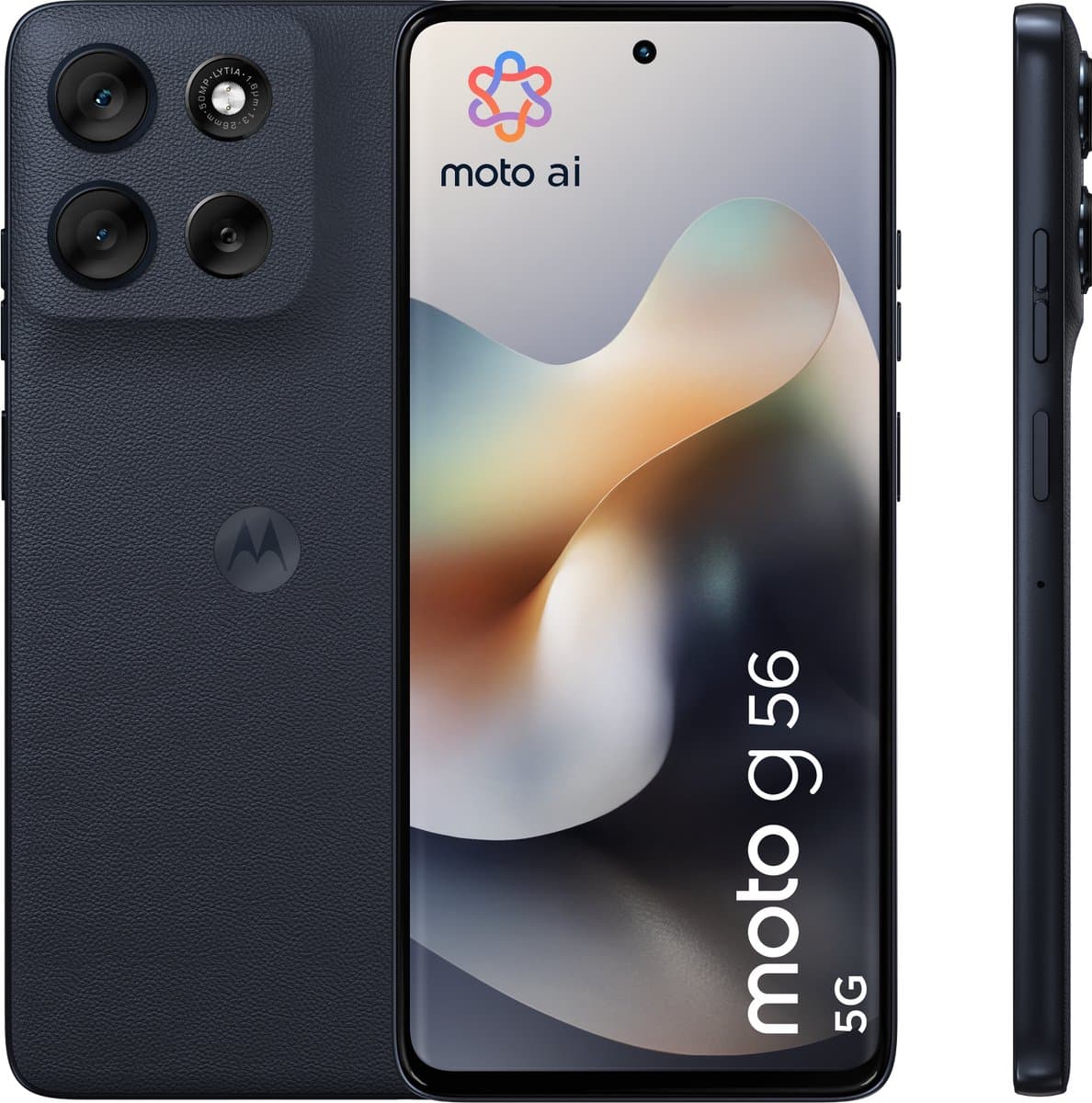motorola moto g56 5G 8/256GB - Black Oyster — afbeelding 1