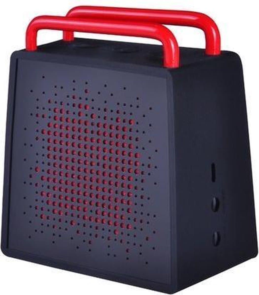 Antec - SPzero - Bluetooth Speaker - Waterbestendig - Zwart/Rood - Speaker Bluetooth — afbeelding 1