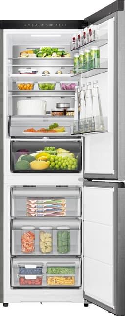 Hisense RB3K330SAIC - Vrijstaande koel-vriescombinatie - 185 cm hoog - 330 liter - Energielabel C - Geluidsniveau 35 dB - LED Display - SuperCool - FastFreeze - Deuralarm - Kinderslot - Interverter Compressor - ConnectLife — thumbnail 18