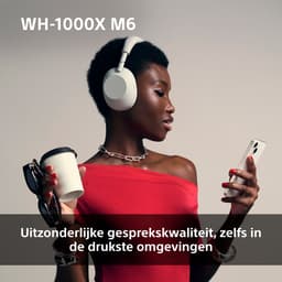 Sony WH-1000XM6 - Draadloze koptelefoon met Noise Cancelling - Blauw — thumbnail 12