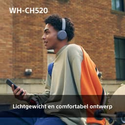 Sony WH-CH520 - Draadloze on-ear koptelefoon - Geel — thumbnail 5