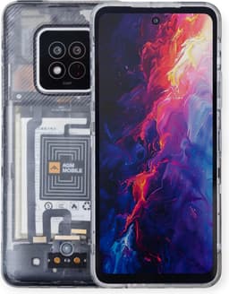 AGM X6 Phantom Transparant 5G robuuste smartphone — thumbnail 1