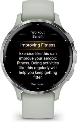 Garmin Venu 3s - Smartwatch - AMOLED-Scherm - 41mm - Sage Grey — thumbnail 11
