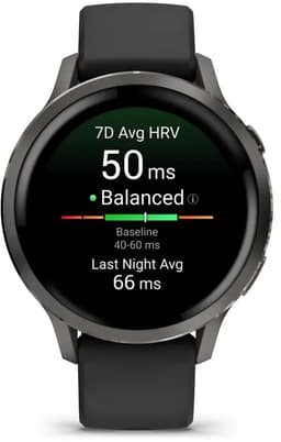 Garmin Venu 4 - Multisport smartwach - 41 mm - AMOLED - Slate Grijs/Zwart — thumbnail 7