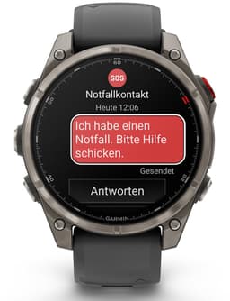 Garmin fenix 8 Pro - Smartwatch - 47 mm - AMOLED - Ingebouwde inReach® technologie - LTE connectiviteit - Tot 15 dagen batterijduur - Titanium — thumbnail 9