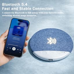 Pillow Speaker, 2026 Nieuwe Bluetooth Kussenluidspreker, Mini Botgeleiding Slaaphulp Met Stereo Bas En Witte Ruis, Ultra-Dunne Stereo Bas, Voor Volwassen Gespecialiseerde Slaapoordopjes, Roze — thumbnail 5