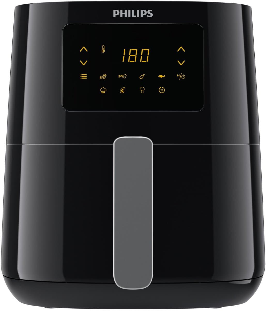 Philips Airfryer Essential 3000 Series - HD9252/70 - 4 liter (L)- Hetelucht friteuse - Digitaal display - Warmhoudfunctie — afbeelding 1