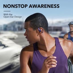 soundcore by Anker AeroFit Pro Wireless Open Earplugs, Super Comfortable, Sturdy Fit, Ergonomic Design, Rich Sound with LDAC, Bluetooth 5.3, IPX5 Waterproof, 46 Hours Playtime, App Control — thumbnail 2
