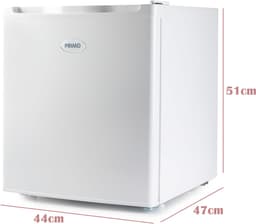 PRIMO PR114FR Mini Koelkast - 40L - E - Wit — thumbnail 7