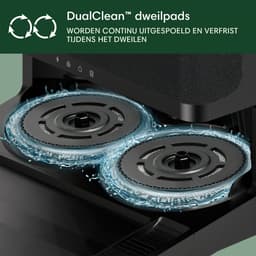 iRobot Roomba® Plus 405 Combo Robot + Autowash™ Dock - Robotstofzuiger met Dweilfunctie - Zwart - G1850 — thumbnail 3